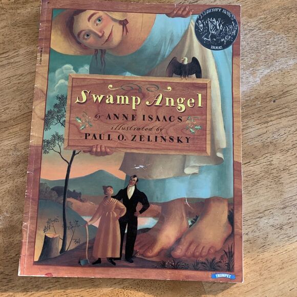 Swamp Angel‎ HC By Anne Isaacs Illustrator Paul Zelinsky Signed by Both 1st Ed - Picture 1 of 4